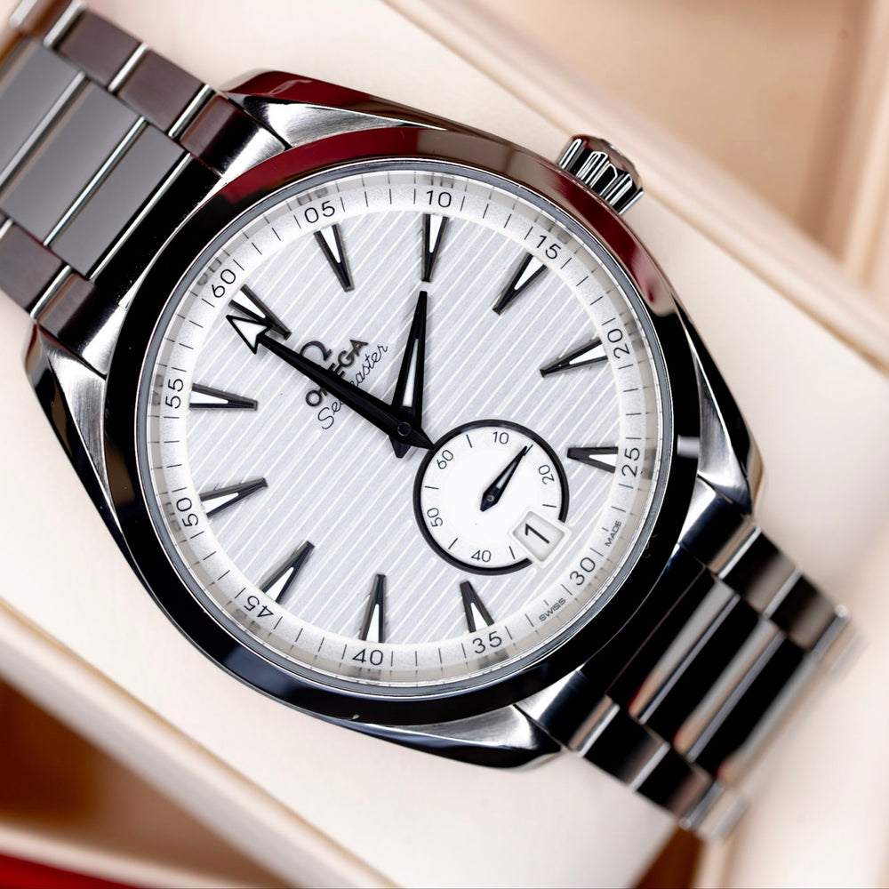 2025 Omega Seamaster Aqua Terra "Small Seconds" Complete Set