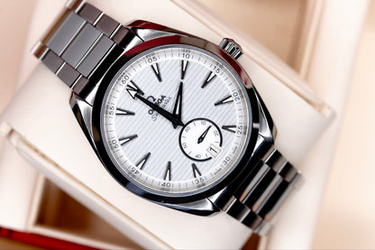 2025 Omega Seamaster Aqua Terra "Small Seconds" Complete Set