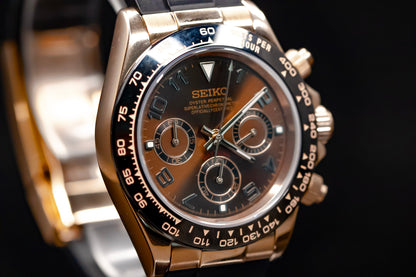 Seikomod Chocolate Daytona image 2