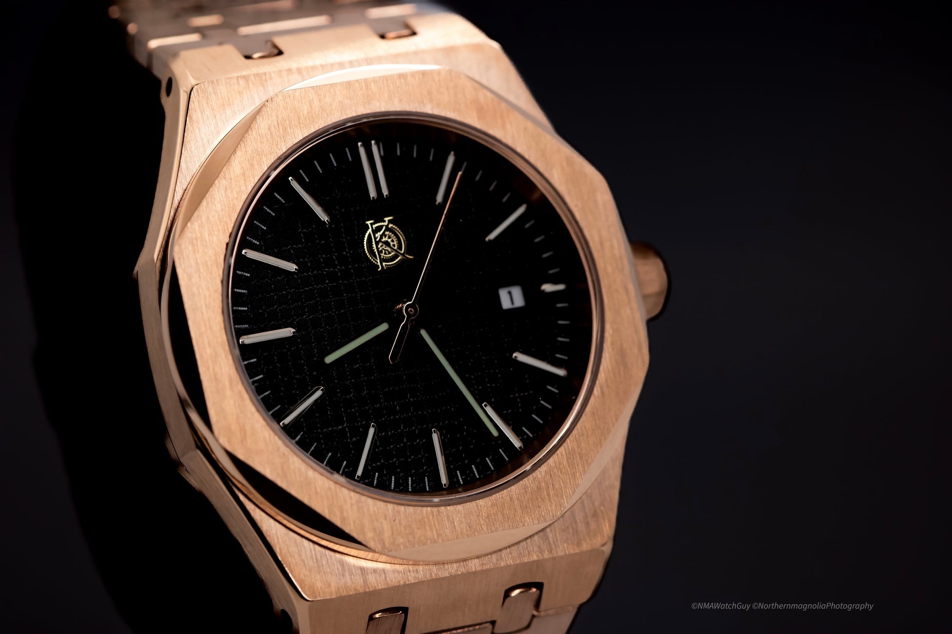 The Rose Gold Monarch - Black image 2