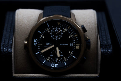 2019 IWC Aquatimer Chronograph Charles Darwin Complete Set