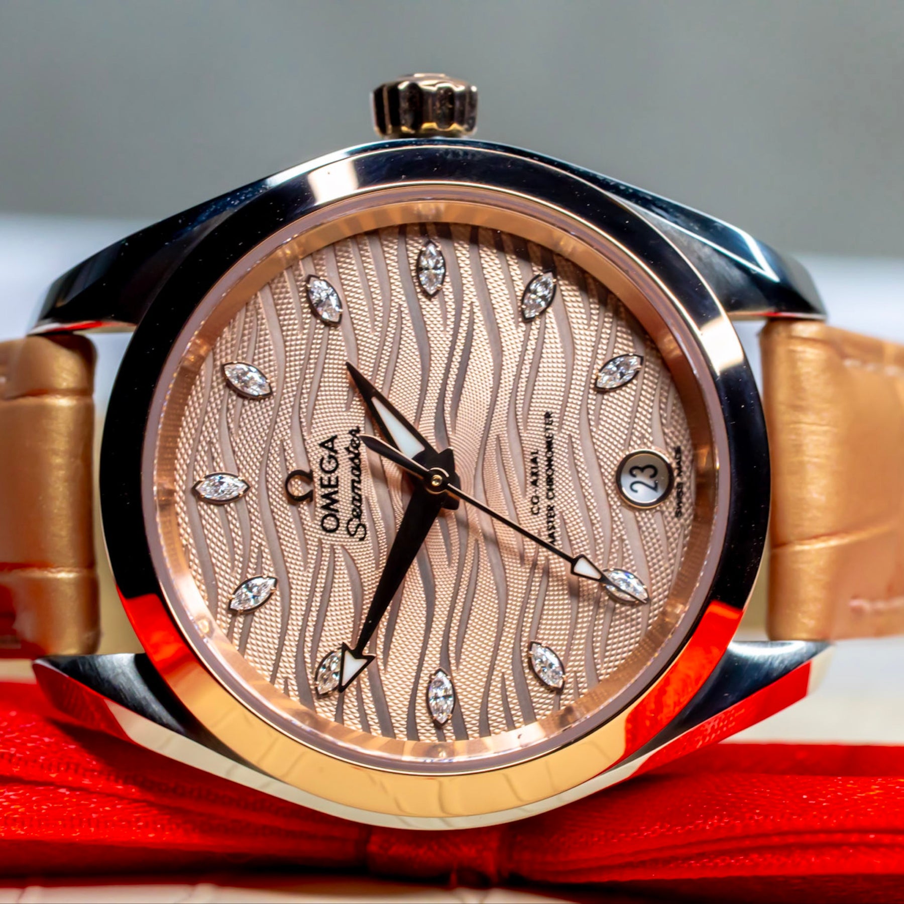 2023 Omega Seamaster Aqua Terra 34mm Gemstone Index