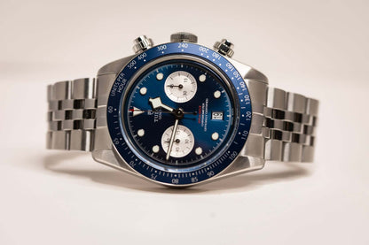 Tudor Black Bay Chrono Blue Dial, 79360B Full Set