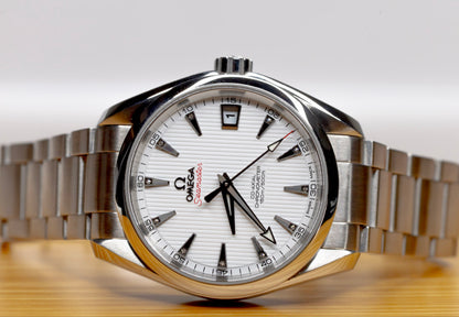 2021 Omega Seamaster AquaTerra "Diamond Index" Complete Set!