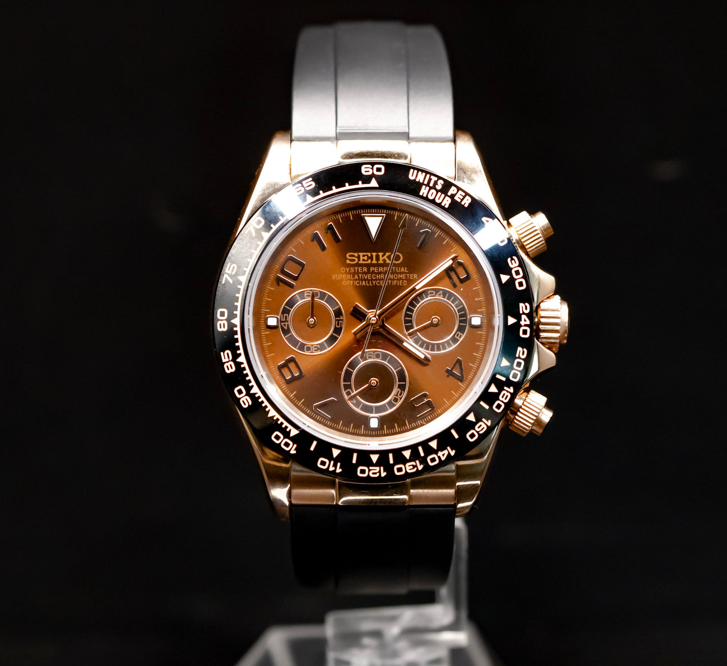 Seikomod Chocolate Daytona image 0