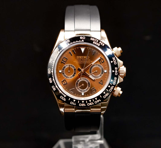 Seikomod Chocolate Daytona image 0
