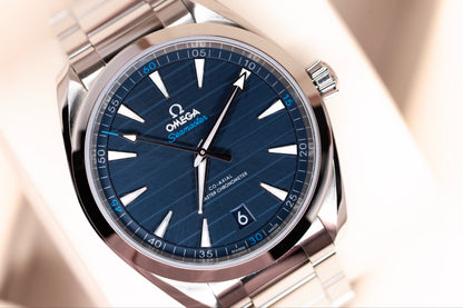 2025 Omega Seamaster Aqua Terra Complete Original Box & Papers