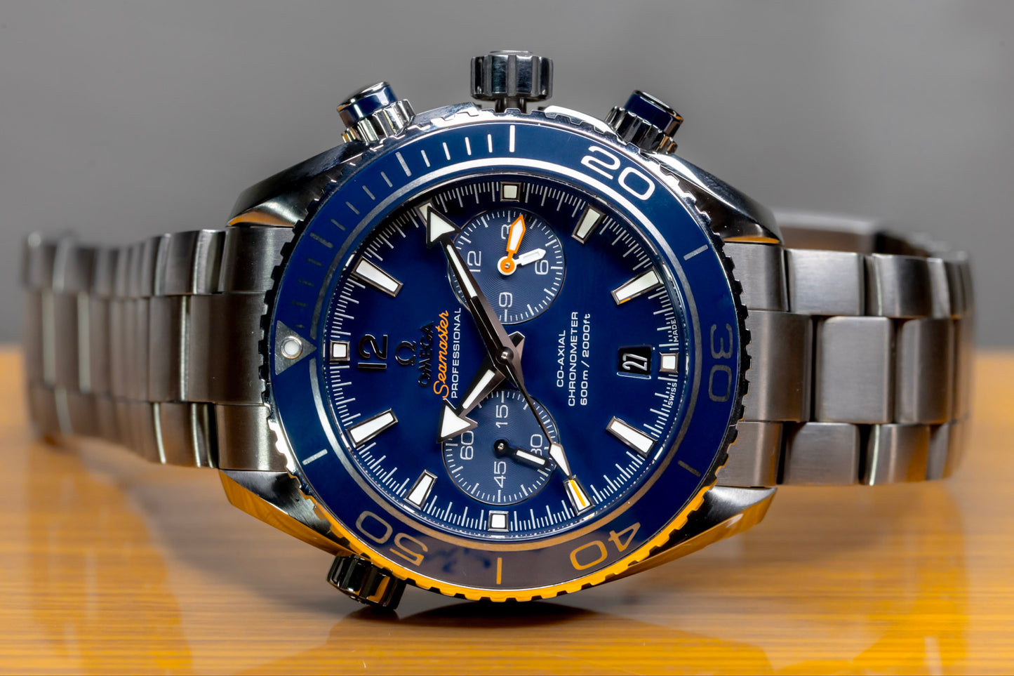 2024 Omega Seamaster Planet Ocean Chrono Complete Set