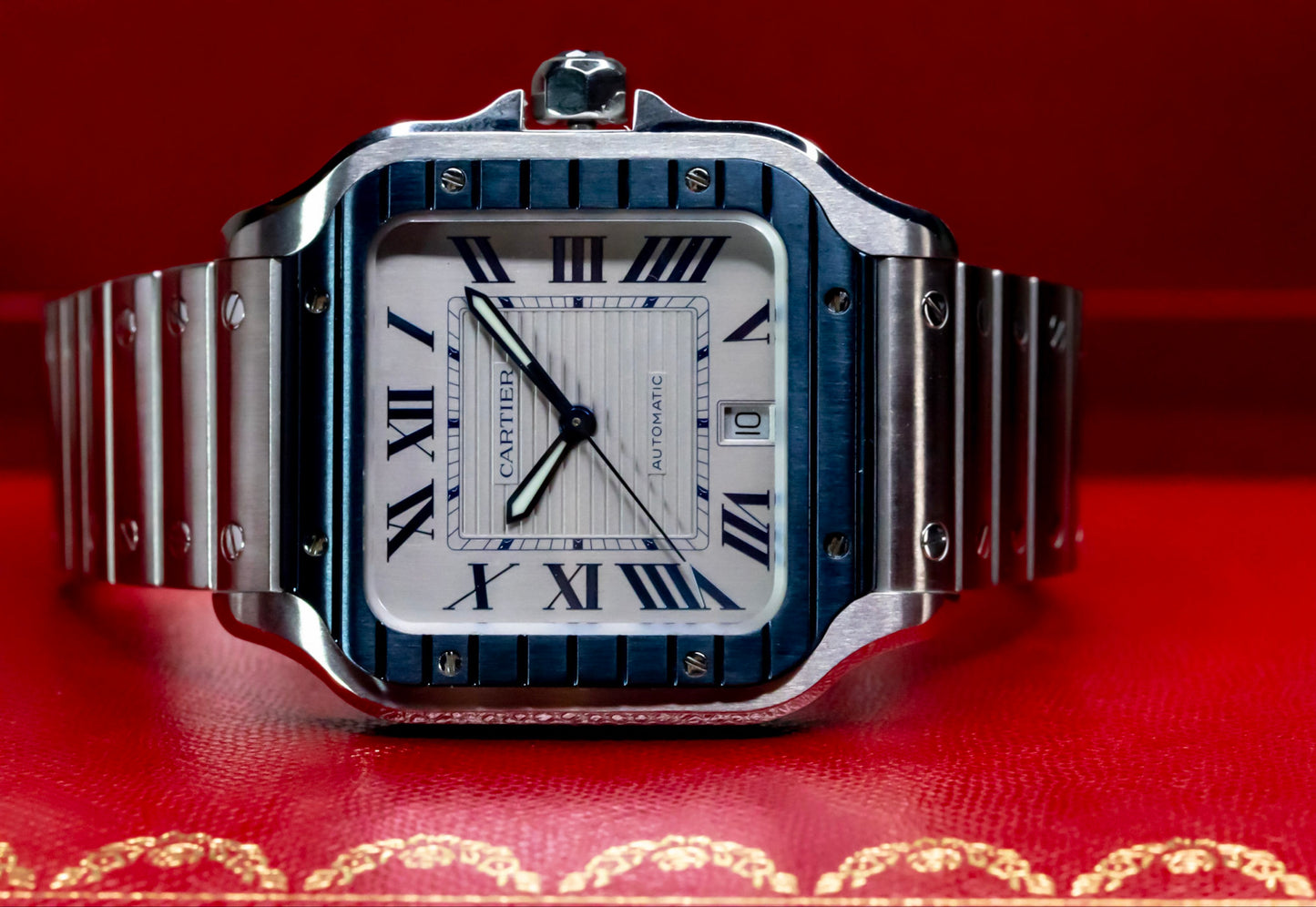2023 Cartier Santos De Cartier Complete Original Box & Papers