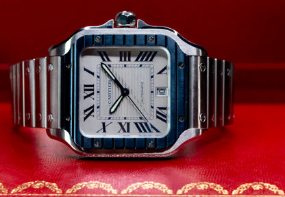 2023 Cartier Santos De Cartier Complete Original Box & Papers