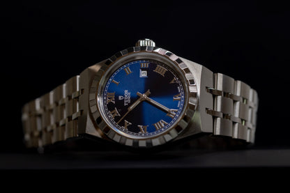 Tudor Royal 28300 Blue Dial 28mm Automatic Steel Integrated Bracelet Date