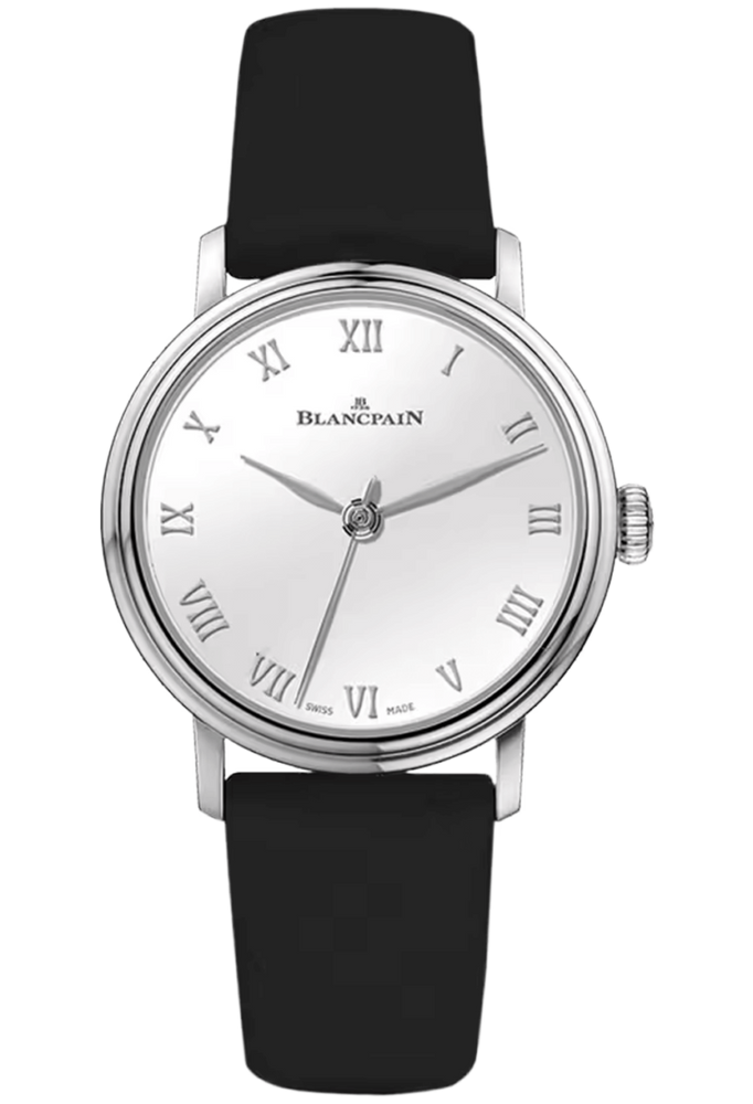 Blancpain Villeret Ultraplate 29mm Fabric & Alligator Multi-Strap Ladies Watch - 6104 1127 95A