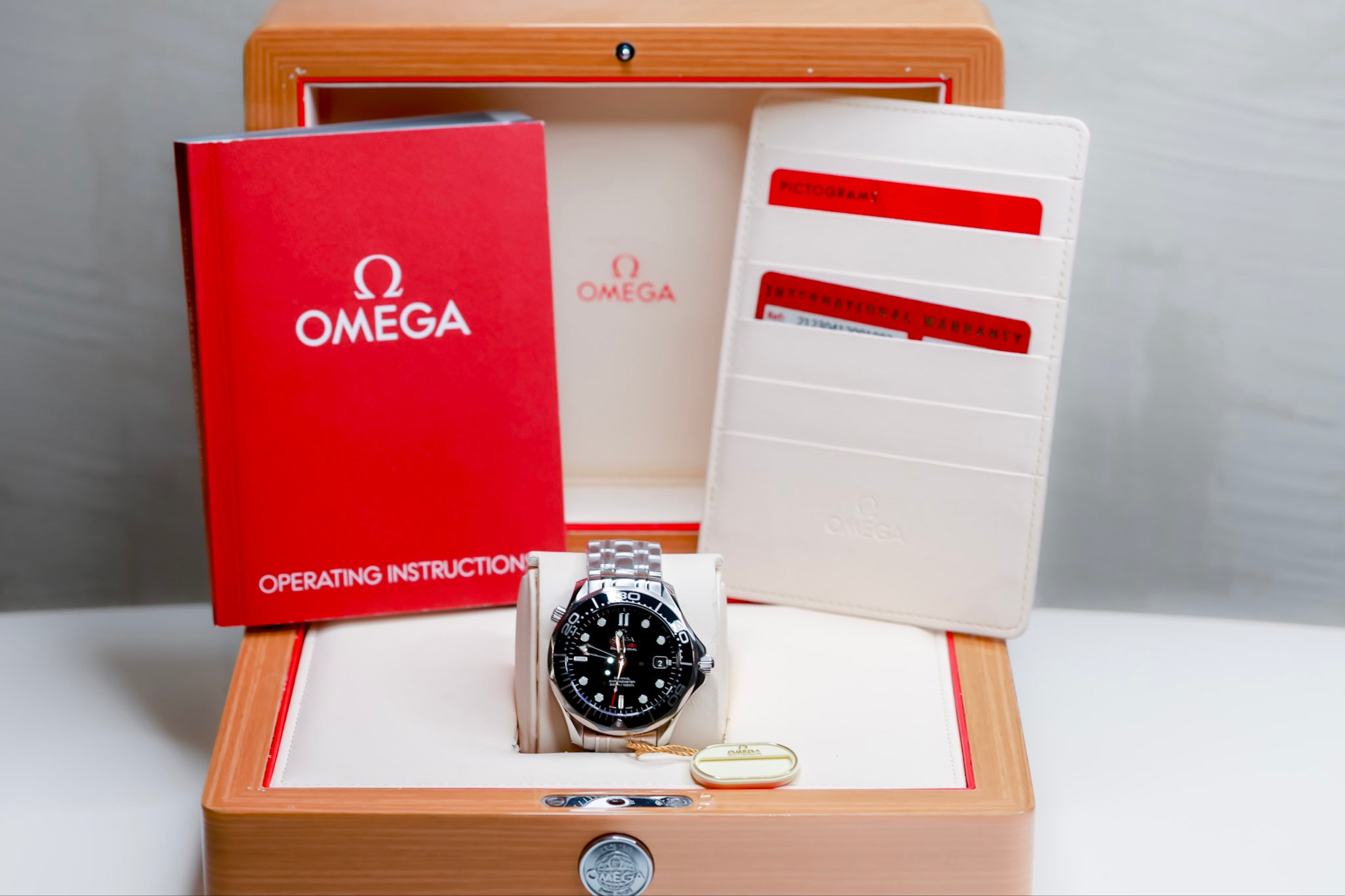 Omega Seamaster Diver Original Box & Papers! – Kingdom Watch Company