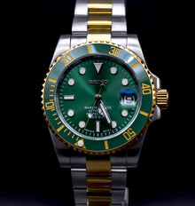 Seikomod Two Tone Green Diver image 0