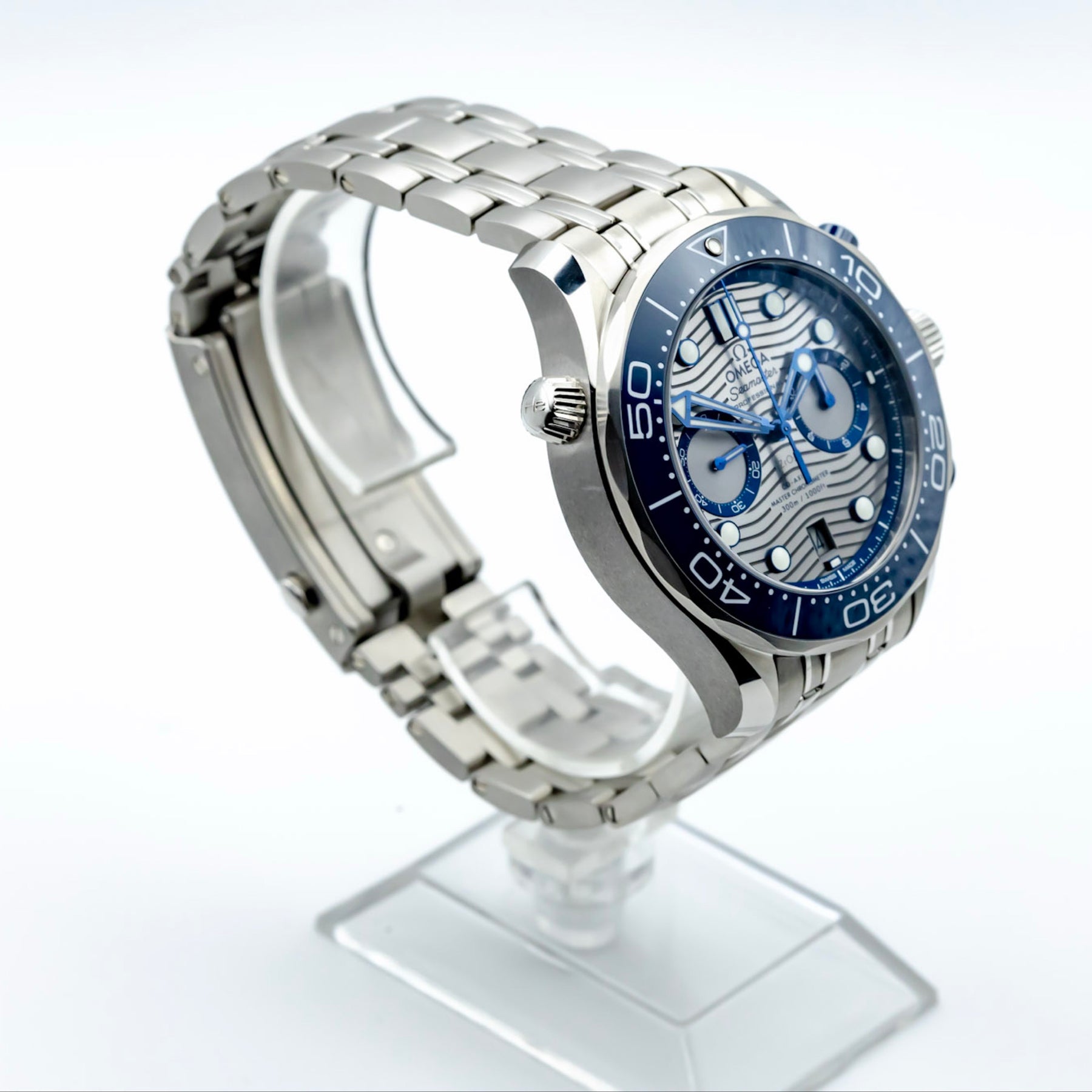 2022 Omega Seamaster Diver 300M Chrono Complete Set