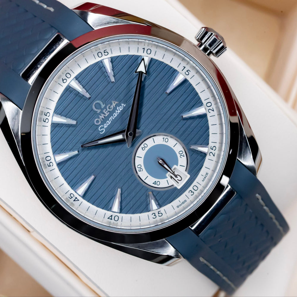 2025 Omega Seamaster Aqua Terra "Small Seconds" Complete Set