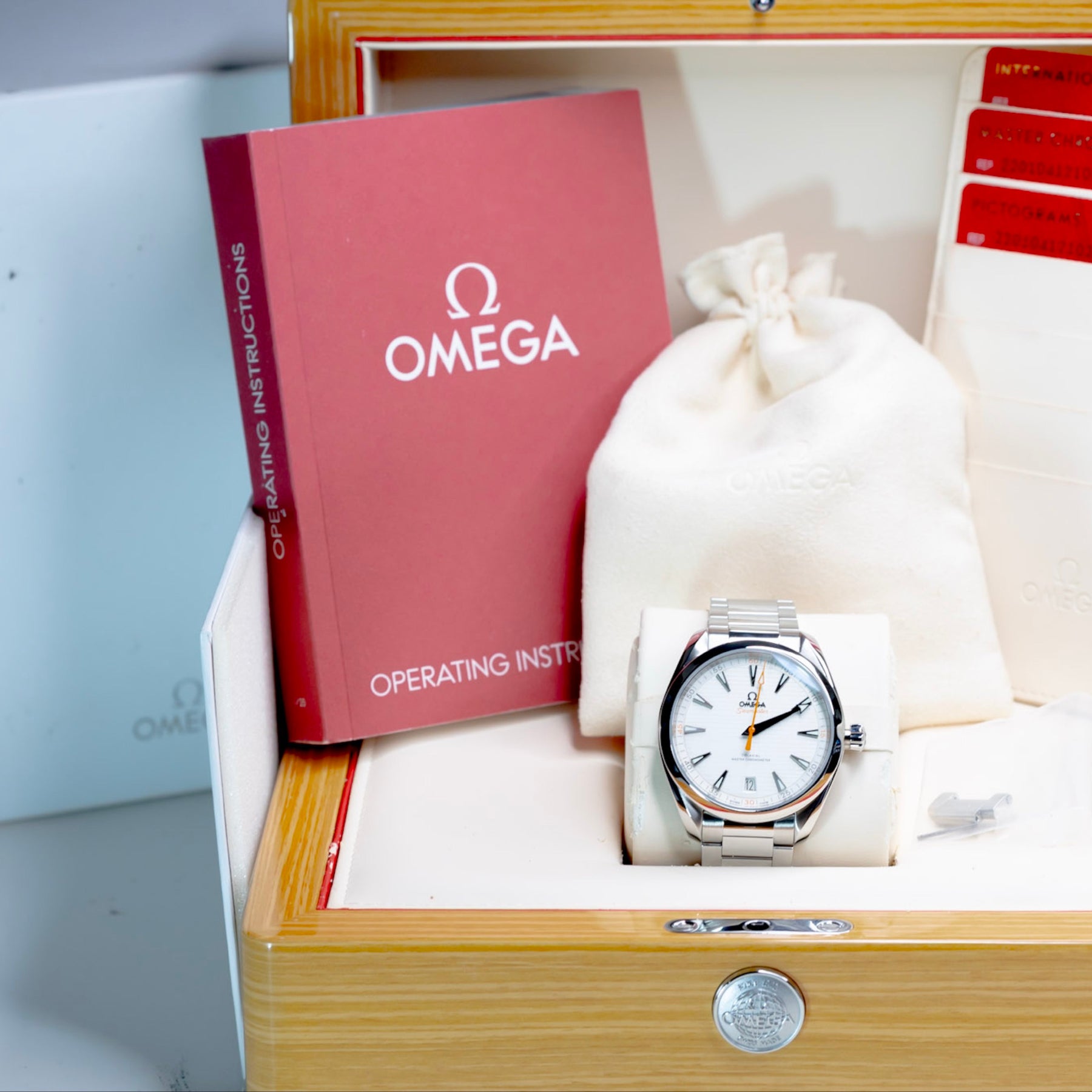 2019 Omega Seamaster Aqua Terra Complete Set!