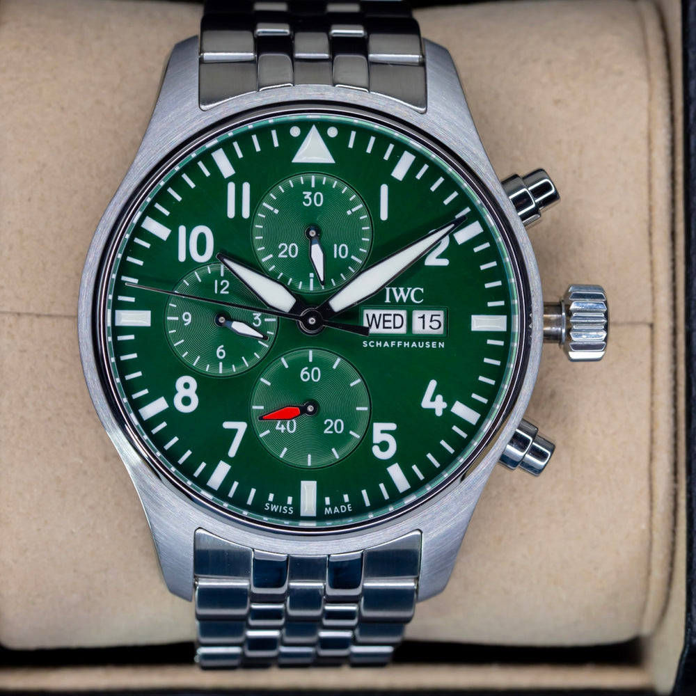 2023 IWC Watch Chronograph Pilot Complete Set!