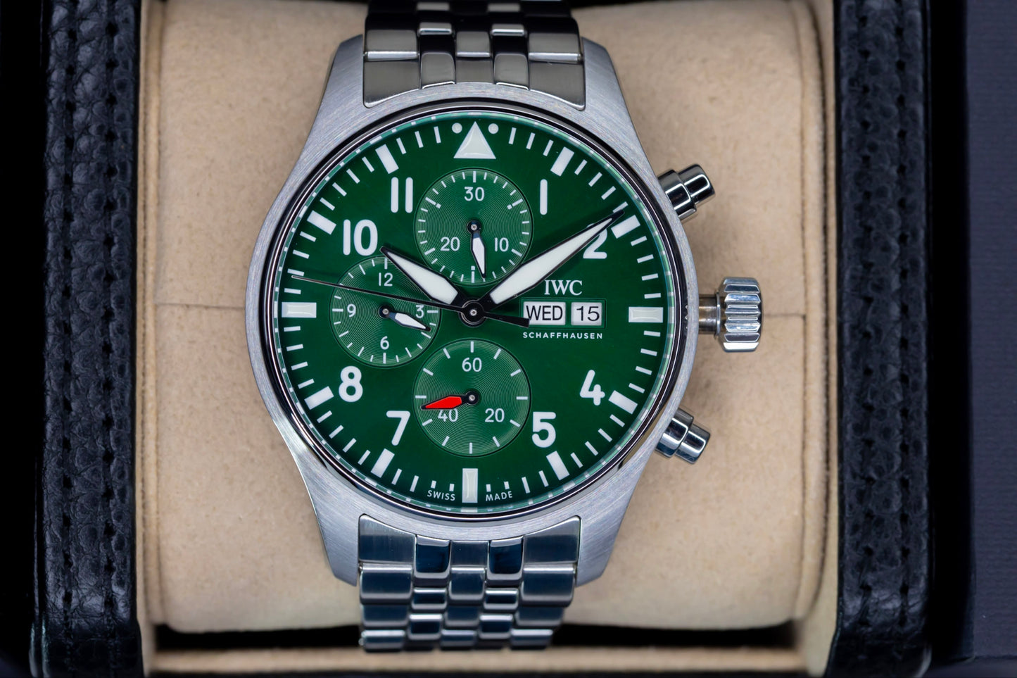 2023 IWC Watch Chronograph Pilot Complete Set!