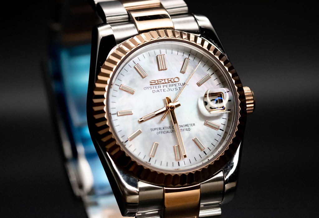 Pearl DateJust Seikomod image 4