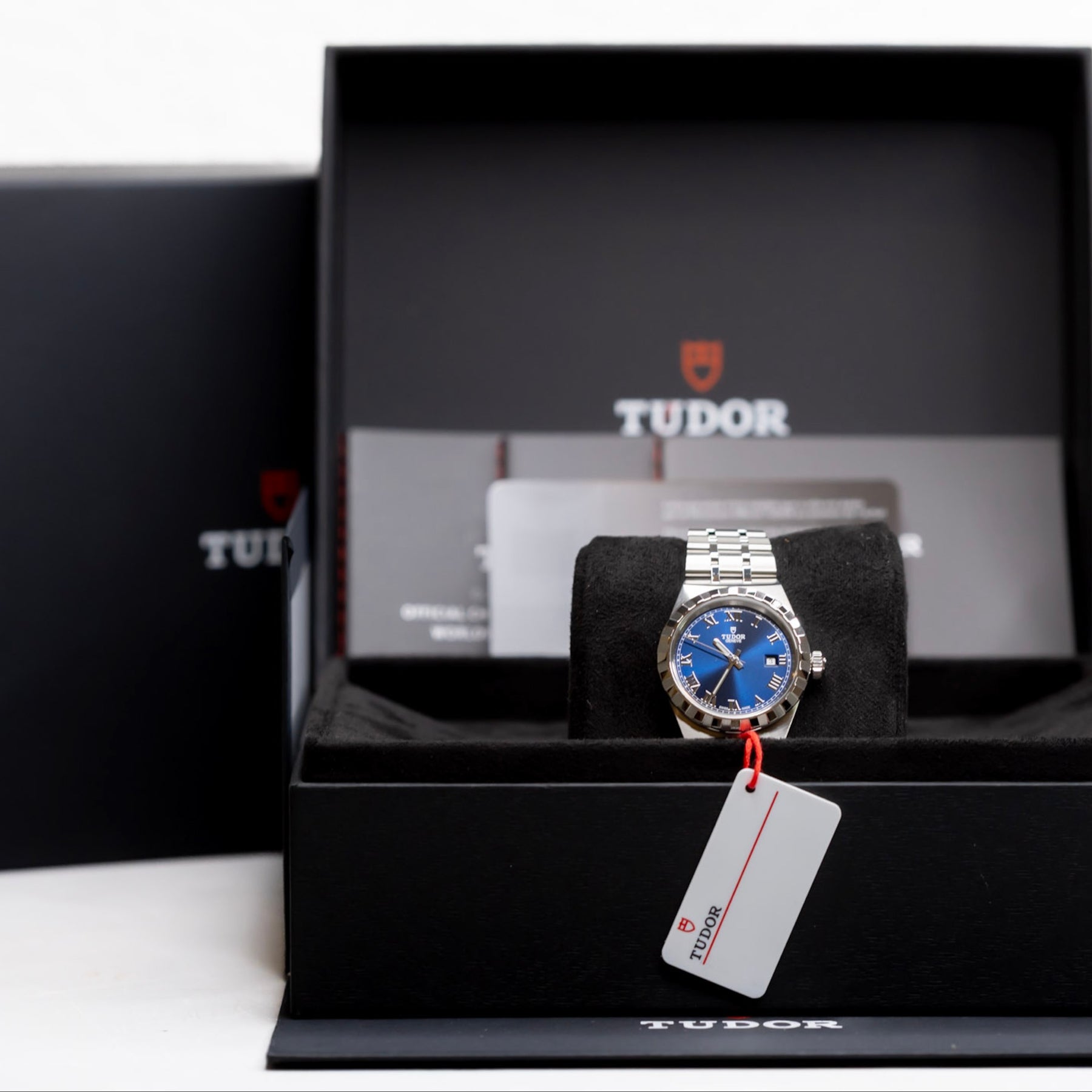 Tudor Royal 28300 Blue Dial 28mm Automatic Steel Integrated Bracelet Date