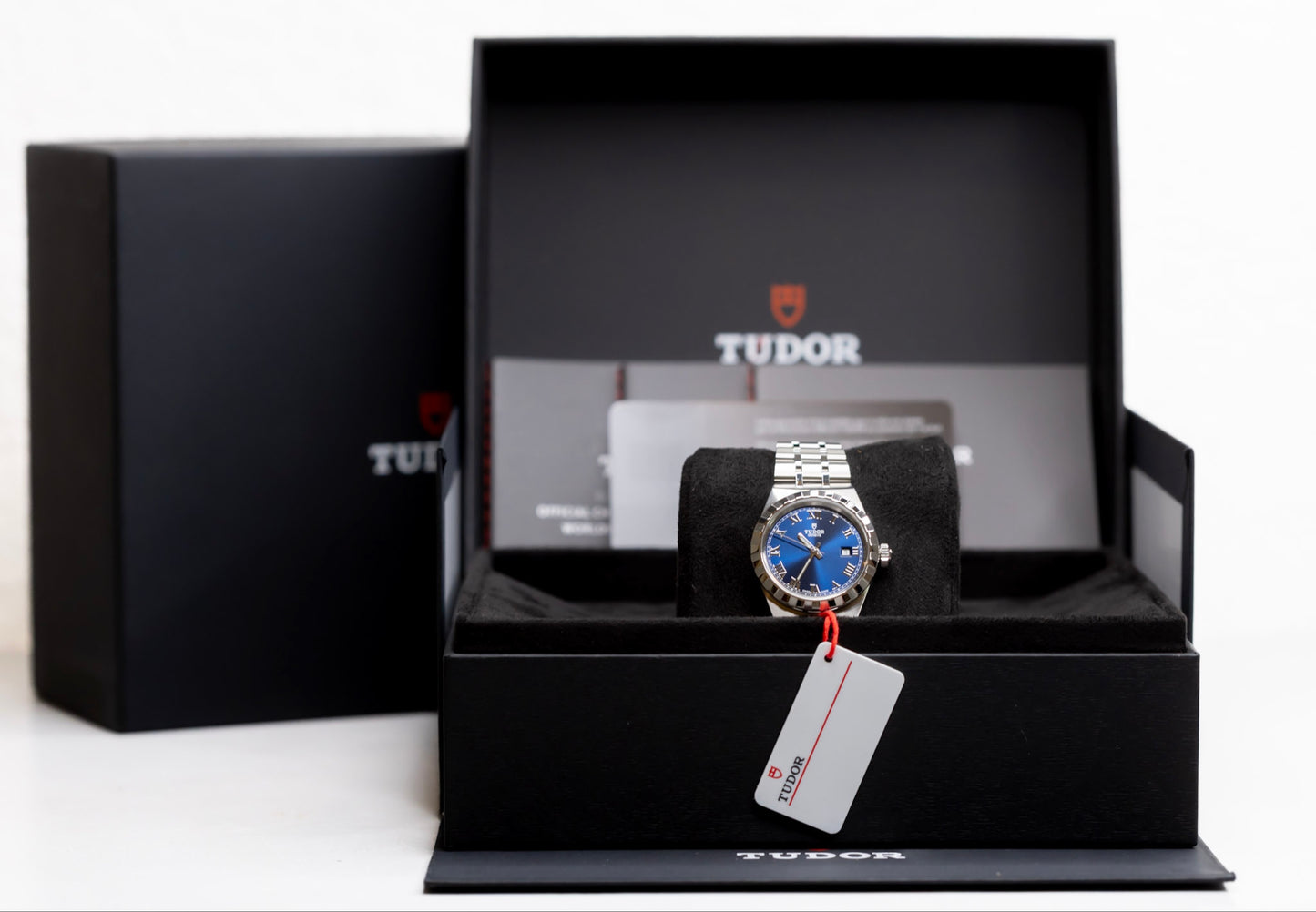 Tudor Royal 28300 Blue Dial 28mm Automatic Steel Integrated Bracelet Date