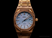 Seikomod Oak Rose Gold - SkyBlue image 0