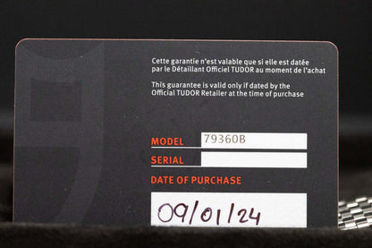 Tudor Black Bay Chrono Blue Dial, 79360B Full Set