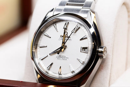 2016 Omega Seamaster Aqua Terra Complete Original Box & Papers