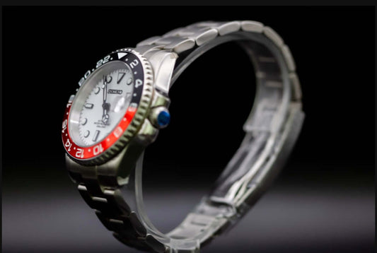 Seikomod Coke GMT -White  dial  image 1
