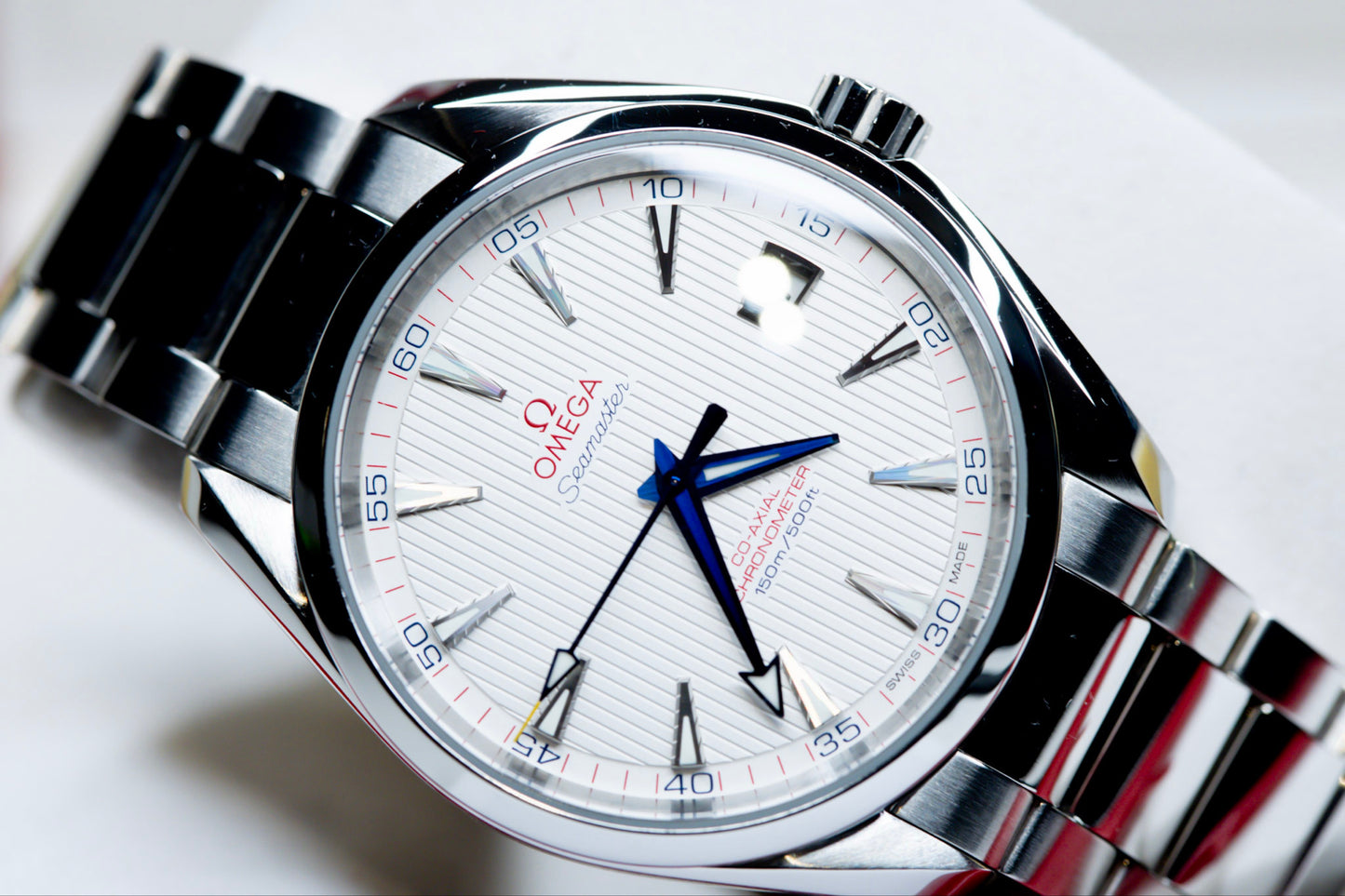 2018 Omega Seamaster Aqua Terra Complete Original Box & Papers