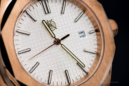 The Rose Gold Monarch - White image 4