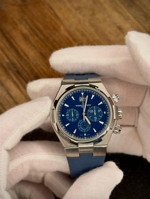 Vacheron Constantin Overseas Chronograph 42mm Blue Dial Steel 49150/000A-9745