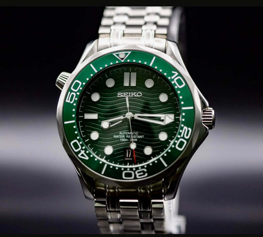 Seikomod Green Seamaster image 0