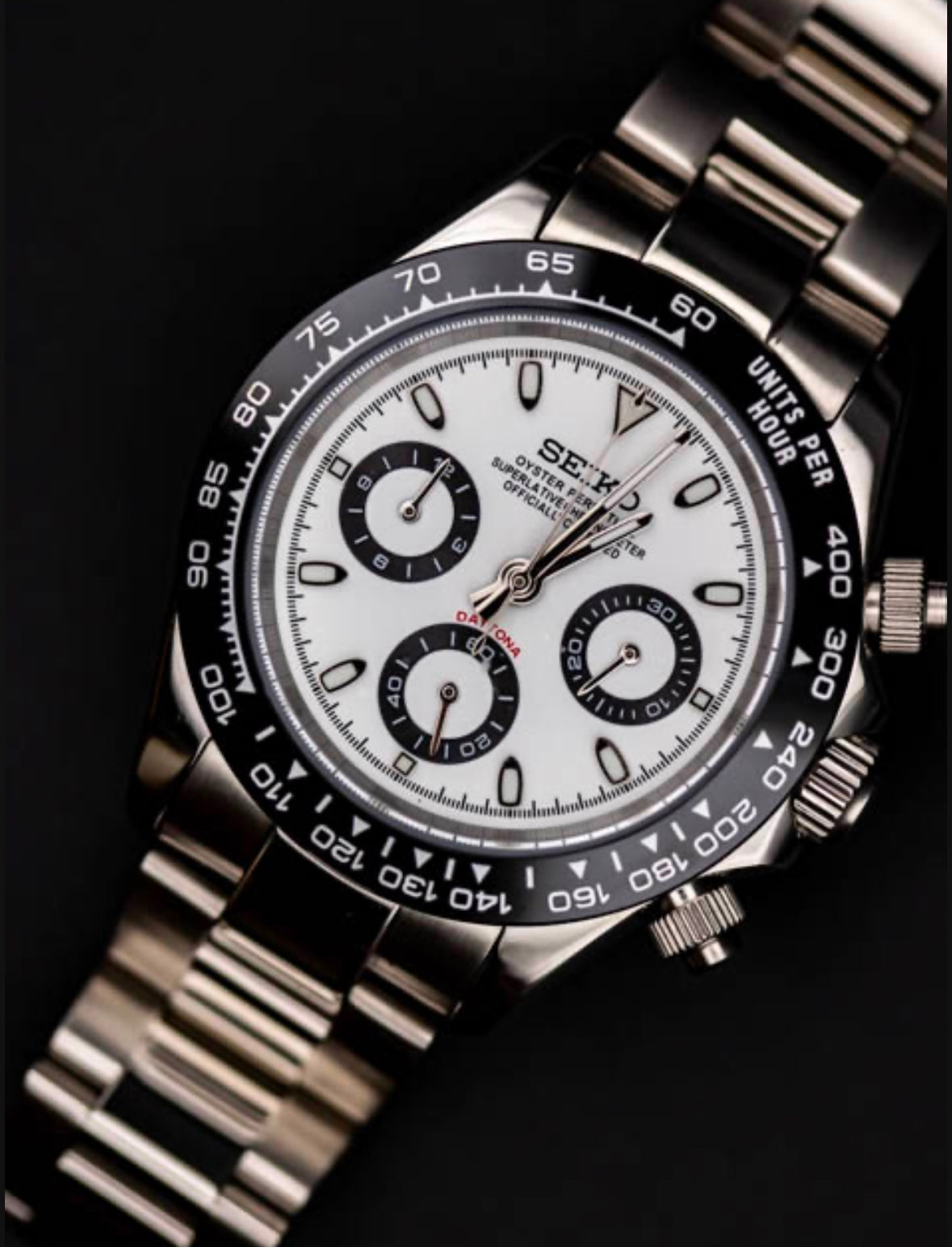 Seikomod Daytona - Panda  image 3