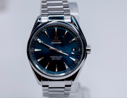 Omega Seamaster Aqua Terra 41.5mm Blue Dial Stainless Steel Automatic