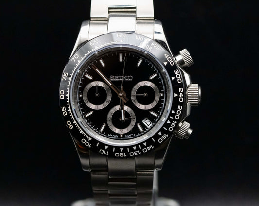Seikomod Black Daytona image 0