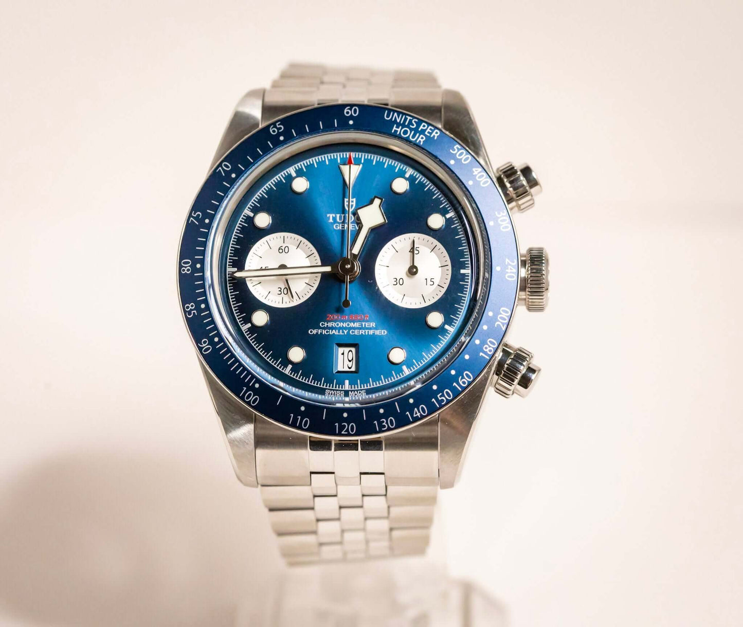 Tudor Black Bay Chrono Blue Dial, 79360B Full Set