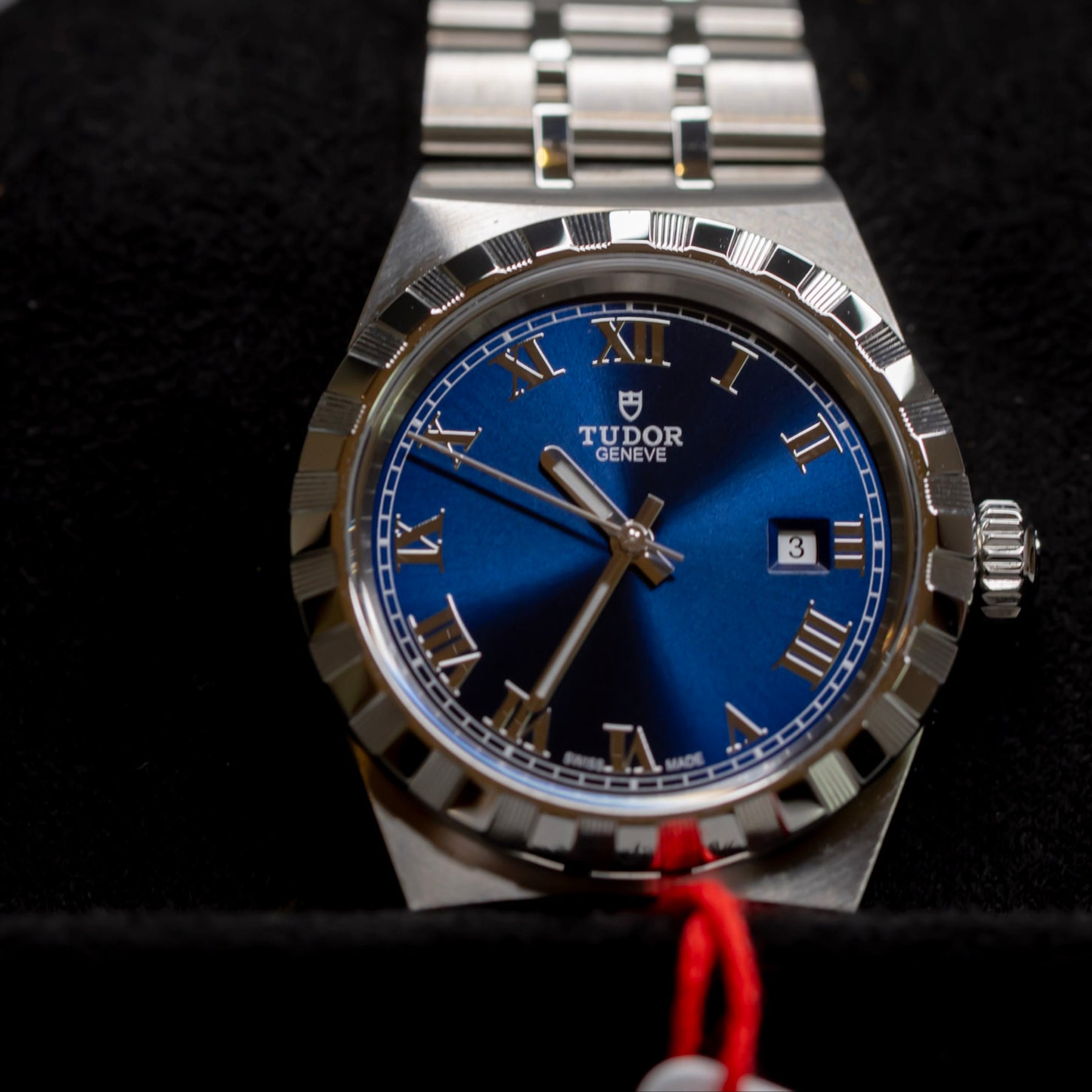 Tudor Royal 28300 Blue Dial 28mm Automatic Steel Integrated Bracelet Date