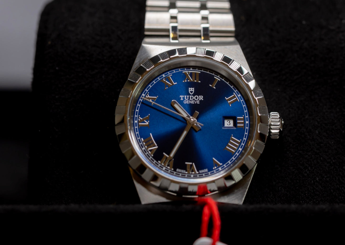 Tudor Royal 28300 Blue Dial 28mm Automatic Steel Integrated Bracelet Date