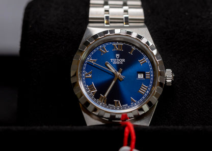 Tudor Royal 28300 Blue Dial 28mm Automatic Steel Integrated Bracelet Date