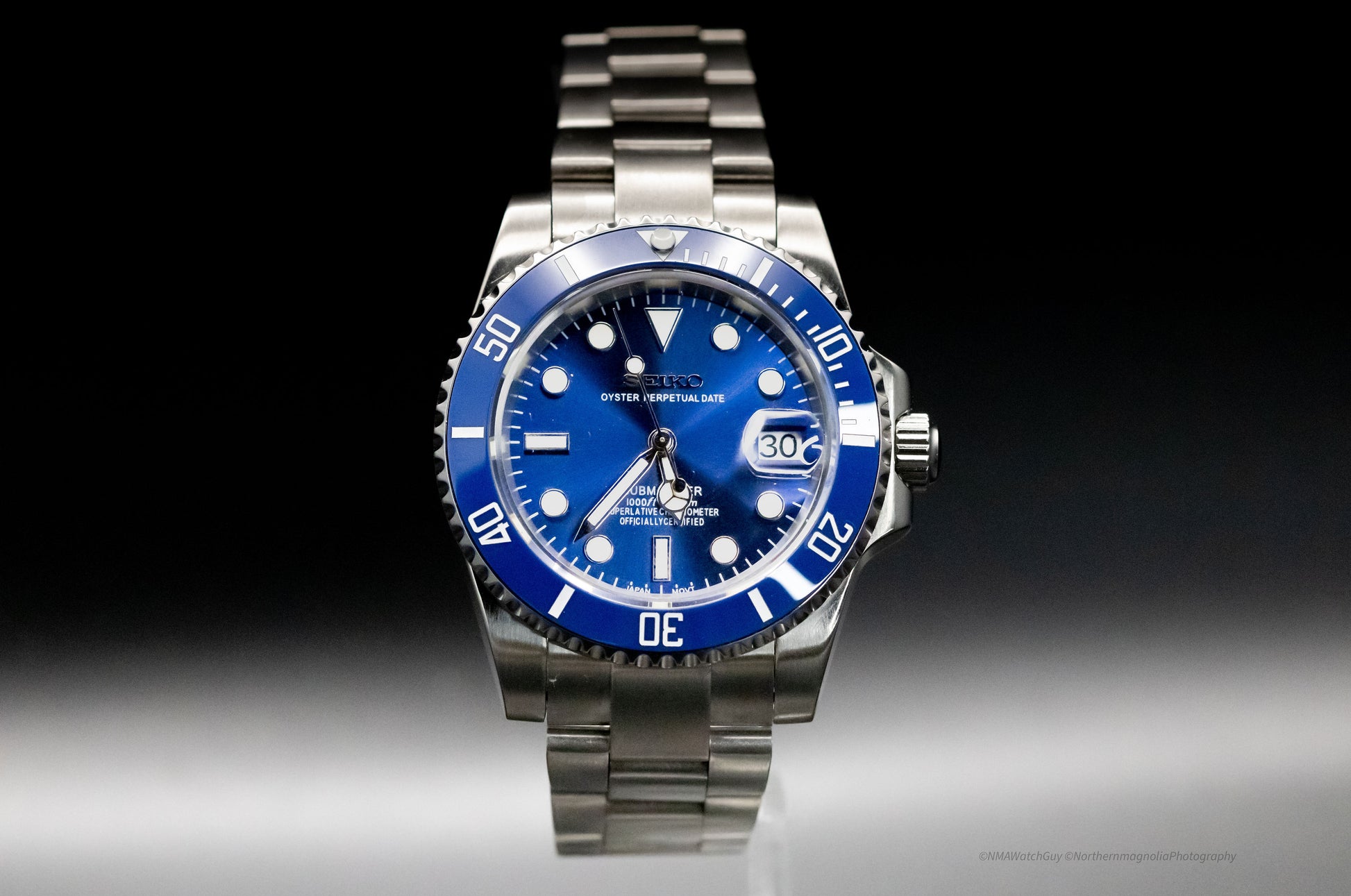 Seiko Mod Smurf Diver image 0