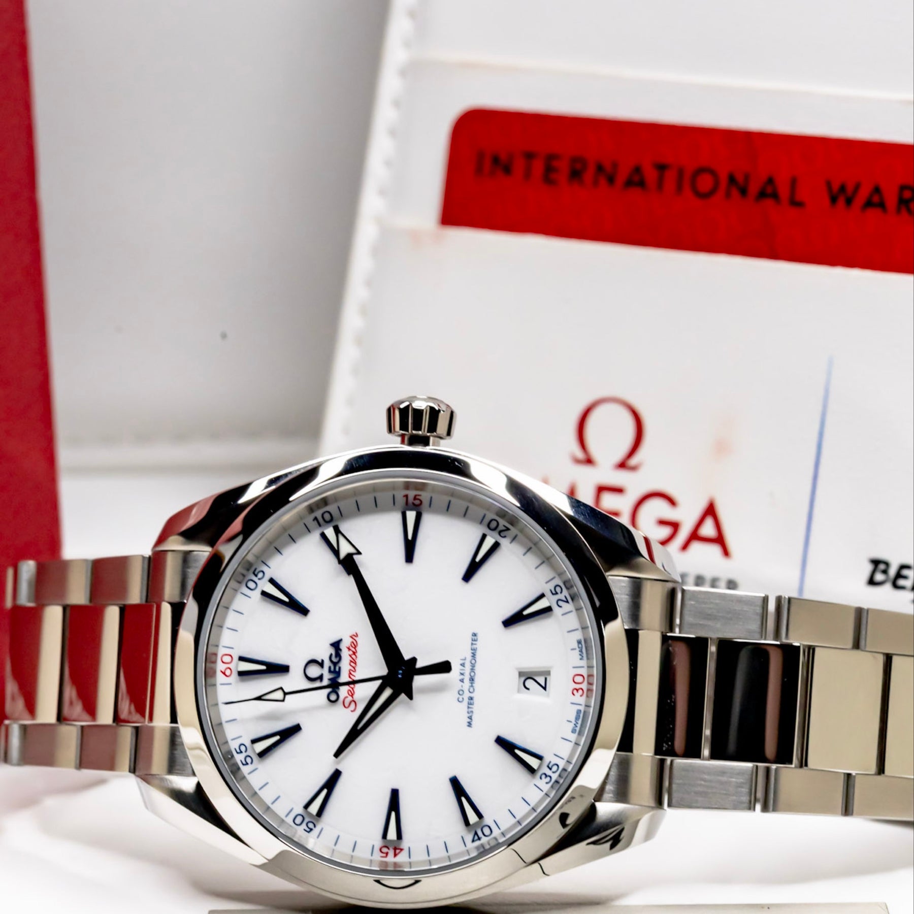 2022 Omega Aqua Terra Beijing Limited Edition Complete Set