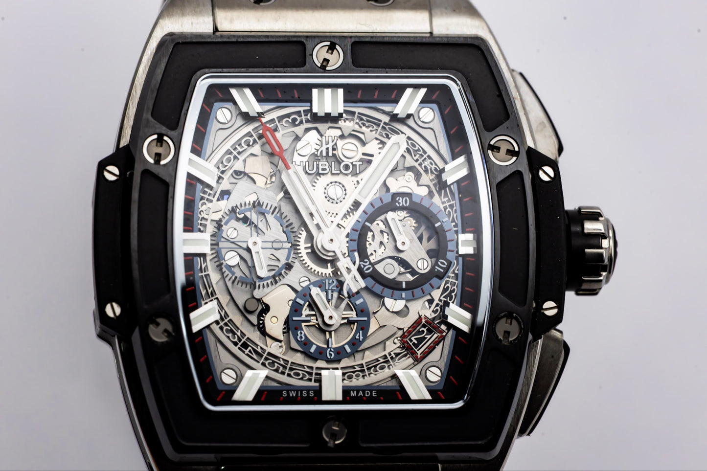 2020 Hublot Spirit of Big Bang Titanium Ceramic Chronograph Complete Set