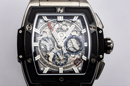 2020 Hublot Spirit of Big Bang Titanium Ceramic Chronograph Complete Set