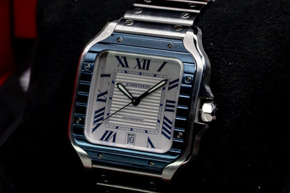 2023 Cartier Santos De Cartier Complete Original Box & Papers