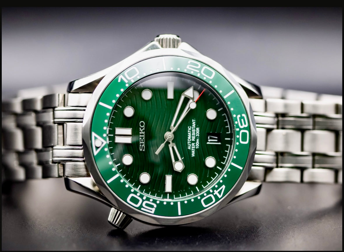 Seikomod Green Seamaster image 3
