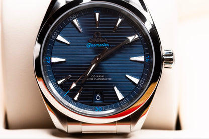 2025 Omega Seamaster Aqua Terra Complete Original Box & Papers