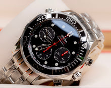 Omega Seamaster Diver 300M Chronograph 44mm Stainless Steel Black Dial