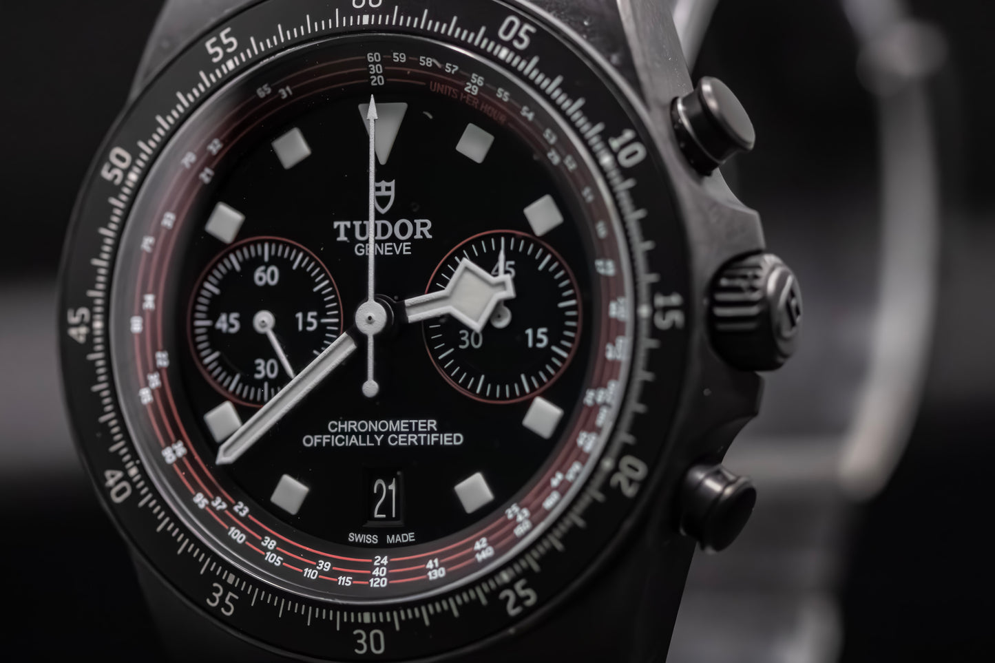 TUDOR Pelagos FXD Chrono Black Carbon Cycling Edition - 2024 FULL SET - M25827KN